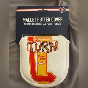 Barstool Sports White Mallet Putter Cover